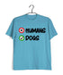 Dogs HUMANS VS DOGS Aaramkhor Specials Casual Graphic Printed T-Shirt for Men